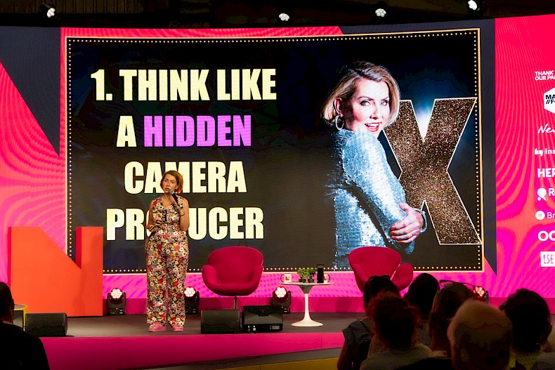 Photo of Tara, Rory, and Dan from Nudgestock